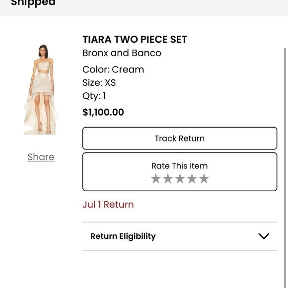 Bronx and Banco Tiara Two Piece Set XS - Picture 11 of 11